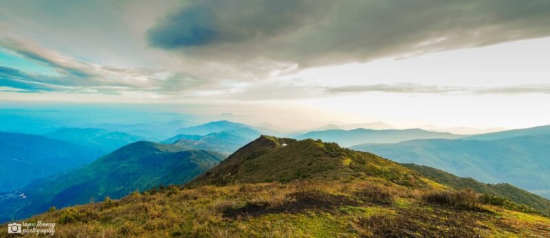 Panorama view of Nage Pokhari